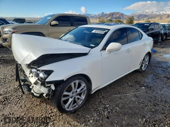 ✅ 2006 Lexus IS 250 • VIN: JTHBK262162020292 • Lot: 82434805. Listed on Copart with Not provided. Free auction sales archive from the USA and detailed vehicle history report at DreamBid. Image 1.