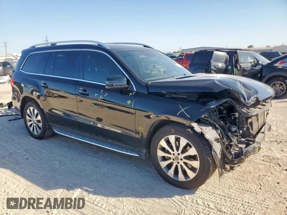 ✅ 2019 Mercedes-Benz GLS 450 • VIN: 4JGDF6EE0KB185631 • Лот: 82447125. Опубликован ранее на Copart с пробегом 53 562 миль. Бесплатный доступ к архиву аукционных продаж из США и подробный отчёт об истории автомобиля на DreamBid. Изображение 4.