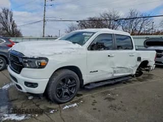 ✅ 2020 Ram 1500 Big Horn • VIN: 1C6SRFFT6LN117292 • Lot: 94798045. Listed on Copart with 65,599 mi. Free auction sales archive from the USA and detailed vehicle history report at DreamBid. Image 1.