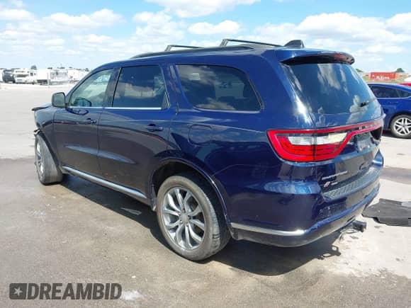 2018 Dodge Durango SXT with VIN 1C4RDJAG9JC262371, listed as a IAAI auction lot 43074206 with 144,525 mi miles and . Bid and sale history available at DreamBid. Image 3.
