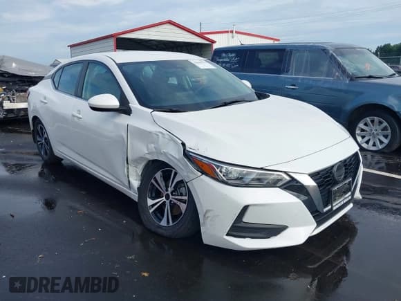 ✅ 2022 Nissan Sentra SV • VIN: 3N1AB8CVXNY298920 • Lot: 42960215. Wystawiony na IAAI z przebiegiem 38 288 mil. Bezpłatny archiwum sprzedaży aukcyjnych z USA i szczegółowy raport historii pojazdu na DreamBid. Zdjęcie 1.