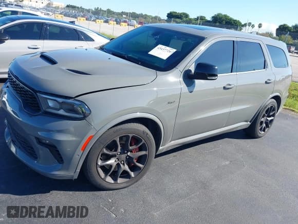 ✅ 2021 Dodge Durango SRT 392 • VIN: 1C4SDJGJ0MC599326 • Лот: 43437720. Опубликован ранее на IAAI с пробегом 54 229 миль. Бесплатный доступ к архиву аукционных продаж из США и подробный отчёт об истории автомобиля на DreamBid. Изображение 2.