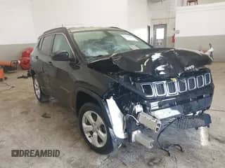 2020 Jeep Compass Latitude с VIN 3C4NJDBB5LT168765, выставлен на аукционе IAAI как лот 41800504 с пробегом 90 532 миль миль и . История ставок и продаж доступна на DreamBid. Изображение 1.