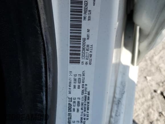 ✅ 2014 Dodge Avenger SXT • VIN: 1C3CDZCB0EN202466 • Lot: 80574795. Listed on Copart with 127,618 mi. Free auction sales archive from the USA and detailed vehicle history report at DreamBid. Image 13.