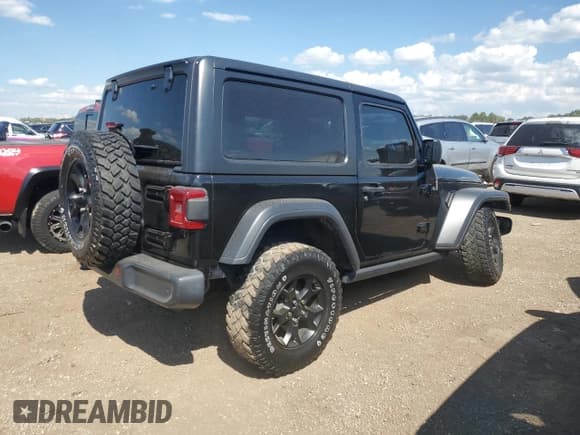 ✅ 2020 Jeep Wrangler Sport S • VIN: 1C4GJXAN0LW196196 • Lot: 71108495. Listed on Copart with 59,293 mi. Free auction sales archive from the USA and detailed vehicle history report at DreamBid. Image 3.