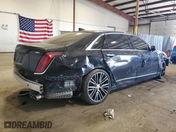 ✅ 2017 Cadillac CT6 Luxury AWD • VIN: 1G6KD5RS9HU124760 • Lot: 77356854. Listed on Copart with Not provided. Free auction sales archive from the USA and detailed vehicle history report at DreamBid. Image 3.