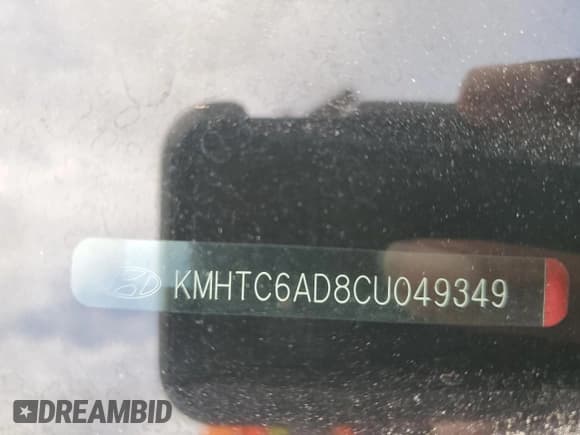 ✅ 2012 Hyundai Veloster w/Red Int • VIN: KMHTC6AD8CU049349 • Lot: 45963285. Wystawiony na Copart z przebiegiem 125 879 mil. Bezpłatny archiwum sprzedaży aukcyjnych z USA i szczegółowy raport historii pojazdu na DreamBid. Zdjęcie 12.