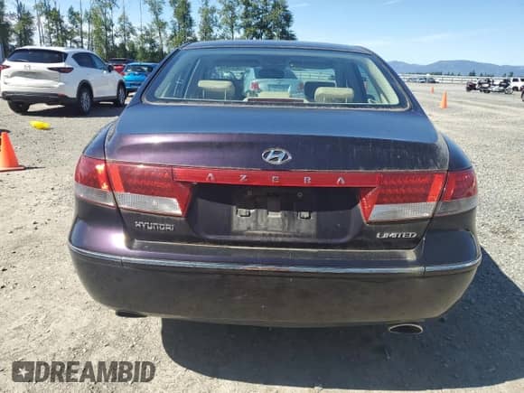 2007 Hyundai Azera SE с VIN KMHFC46F17A171733, выставлен на аукционе Copart как лот 59060595 с пробегом 156 218 миль миль и Чистый • Clean title. История ставок и продаж доступна на DreamBid. Изображение 6.