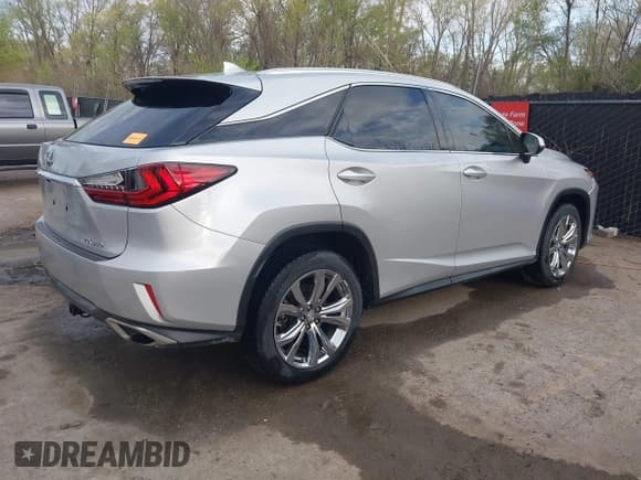 ✅ 2017 Lexus RX 350 • VIN: 2T2ZZMCA1HC070340 • Lot: 41990040. Listed on IAAI with 107,450 mi. Free auction sales archive from the USA and detailed vehicle history report at DreamBid. Image 4.