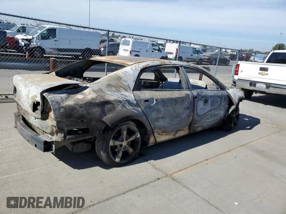 ✅ 2012 Chevrolet Malibu 1LT • VIN: 1G1ZC5E02CF365956 • Lot: 76177384. Listed on Copart with Not provided. Free auction sales archive from the USA and detailed vehicle history report at DreamBid. Image 3.