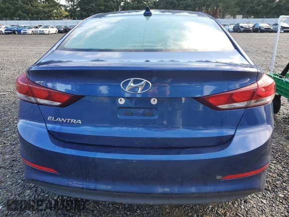 2017 Hyundai Elantra SE with VIN 5NPD84LFXHH204921, listed as a Copart auction lot 89739085 with Not provided miles and Salvage title. Bid and sale history available at DreamBid. Image 6.
