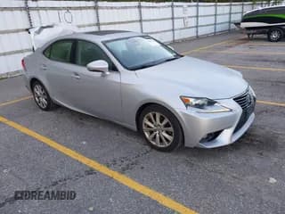 ✅ 2014 Lexus IS 250 • VIN: JTHBF1D2XE5040930 • Lot: 43293737. Listed on IAAI with 116,389 mi. Free auction sales archive from the USA and detailed vehicle history report at DreamBid. Image 1.