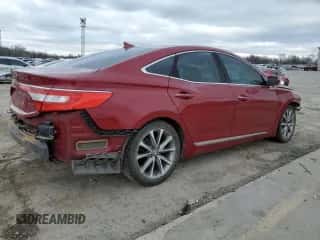 2016 Hyundai Azera z VIN KMHFG4JG5GA509977, wystawiony jako Copart lot #47833055 z przebiegiem Nie podano mil oraz Szkoda całkowita • Salvage title. Historia ofert i sprzedaży dostępna na DreamBid. Obrazek 3.
