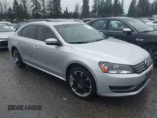 ✅ 2013 Volkswagen Passat SE • VIN: 1VWBN7A39DC035312 • Lot: 43887122. Listed on IAAI with 143,911 mi. Free auction sales archive from the USA and detailed vehicle history report at DreamBid. Image 1.