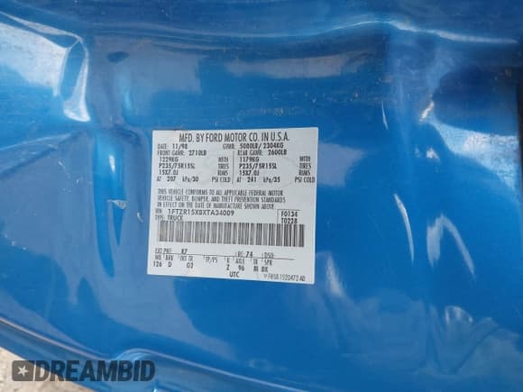 ✅ 1999 Ford Ranger XLT • VIN: 1FTZR15X8XTA34009 • Lot: 43520066. Wystawiony na IAAI z przebiegiem Nie podano. Bezpłatny archiwum sprzedaży aukcyjnych z USA i szczegółowy raport historii pojazdu na DreamBid. Zdjęcie 9.