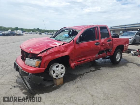 ✅ 2005 Chevrolet Colorado 1SC LS Z85 • VIN: 1GCDT136958163818 • Лот: 63475945. Опубликован ранее на Copart с пробегом Не указан. Бесплатный доступ к архиву аукционных продаж из США и подробный отчёт об истории автомобиля на DreamBid. Изображение 1.