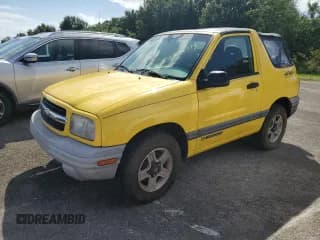 ✅ 2002 Chevrolet Tracker • VIN: 2CNBJ18C326943340 • Lot: 74628774. Listed on Copart with Not provided. Free auction sales archive from the USA and detailed vehicle history report at DreamBid. Image 1.