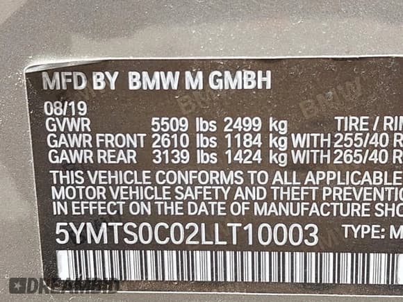 ✅ 2020 BMW X3 M Competition • VIN: 5YMTS0C02LLT10003 • Лот: 42291298. Опубликован ранее на IAAI с пробегом 70 155 миль. Бесплатный доступ к архиву аукционных продаж из США и подробный отчёт об истории автомобиля на DreamBid. Изображение 9.