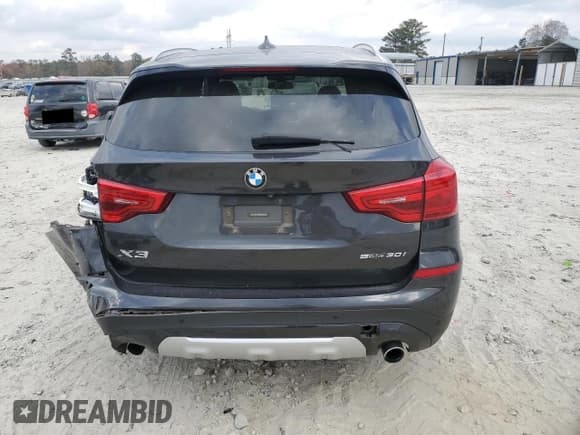 ✅ 2019 BMW X3 sDrive30i • VIN: 5UXTR7C51KLF25560 • Lot: 92508325. Listed on Copart with 81,660 mi. Free auction sales archive from the USA and detailed vehicle history report at DreamBid. Image 6.