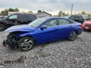 ✅ 2024 Hyundai Elantra Limited • VIN: KMHLP4DG1RU723493 • Lot: 81239855. Listed on Copart with 14,076 mi. Free auction sales archive from the USA and detailed vehicle history report at DreamBid. Image 1.