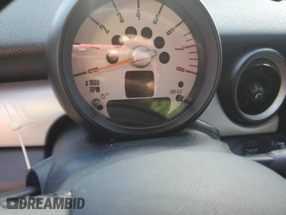 ✅ 2012 MINI Coupe • VIN: WMWSX1C52CT164027 • Lot: 74329124. Listed on Copart with Not provided. Free auction sales archive from the USA and detailed vehicle history report at DreamBid. Image 9.