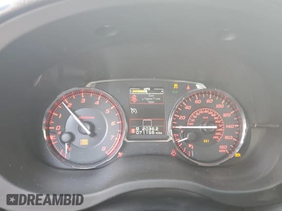 ✅ 2016 Subaru WRX Premium • VIN: JF1VA1E61G9828396 • Lot: 68698515. Listed on Copart with 71,156 mi. Free auction sales archive from the USA and detailed vehicle history report at DreamBid. Image 9.