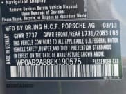 ✅ 2014 Porsche Cayman S • VIN: WP0AB2A88EK190575 • Lot: 43089971. Listed on IAAI with 20,946 mi. Free auction sales archive from the USA and detailed vehicle history report at DreamBid. Image 9.