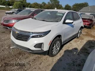 2024 Chevrolet Equinox LT с VIN 3GNAXTEG5RL190313, выставлен на аукционе Copart как лот 71371224 с пробегом 11 647 миль миль и На запчасти • Non repairable. История ставок и продаж доступна на DreamBid. Изображение 1.