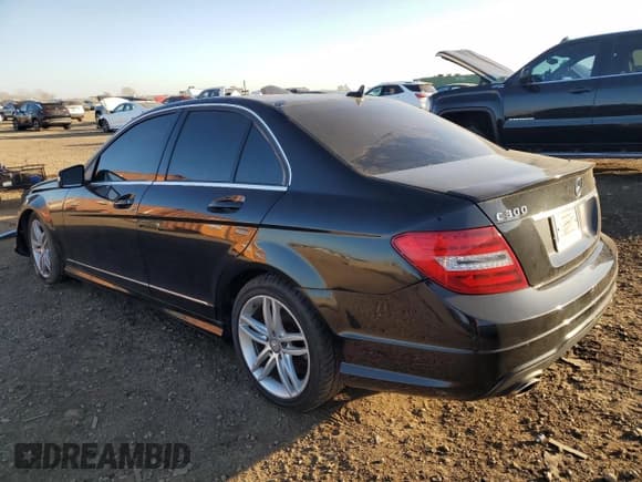 ✅ 2012 Mercedes-Benz C 300 Sport • VIN: WDDGF8BB6CR203247 • Lot: 93044205. Listed on Copart with 136,441 mi. Free auction sales archive from the USA and detailed vehicle history report at DreamBid. Image 2.