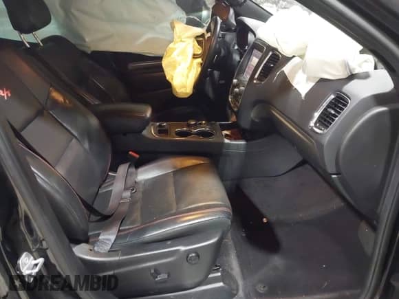 2017 Dodge Durango R/T with VIN 1C4SDJCT9HC945581, listed as a IAAI auction lot 43420044 with 143,365 mi miles and . Bid and sale history available at DreamBid. Image 5.