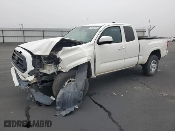 ✅ 2020 Toyota Tacoma SR • VIN: 3TYSX5EN8LT000002 • Лот: 82582975. Опубликован ранее на Copart с пробегом 97 874 миль. Бесплатный доступ к архиву аукционных продаж из США и подробный отчёт об истории автомобиля на DreamBid. Изображение 1.