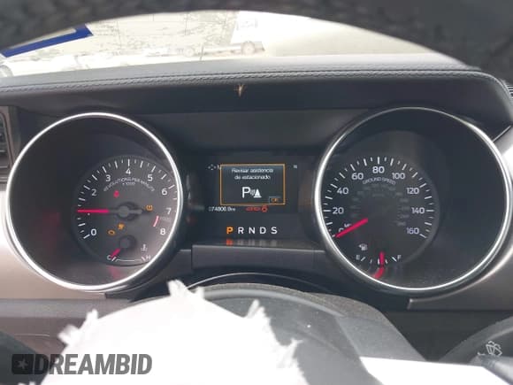 ✅ 2020 Ford Mustang GT • VIN: 1FA6P8CF0L5189802 • Lot: 41164207. Listed on IAAI with 74,806 mi. Free auction sales archive from the USA and detailed vehicle history report at DreamBid. Image 7.