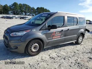 ✅ 2017 Ford Transit Connect XLT • VIN: NM0GE9F77H1301215 • Lot: 71664285. Listed on Copart with 103,398 mi. Free auction sales archive from the USA and detailed vehicle history report at DreamBid. Image 1.
