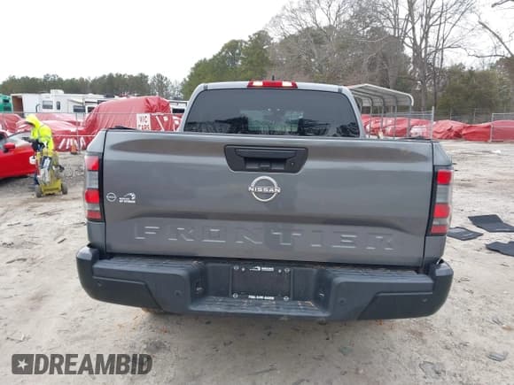 ✅ 2022 Nissan Frontier SV • VIN: 1N6ED1EJ2NN607459 • Lot: 41378600. Listed on IAAI with 24,000 mi. Free auction sales archive from the USA and detailed vehicle history report at DreamBid. Image 17.