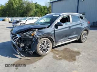 2021 Hyundai Tucson Limited with VIN KM8J3CAL3MU358113, listed as a Copart auction lot 66748665 with 69,687 mi miles and Salvage title. Bid and sale history available at DreamBid. Image 1.