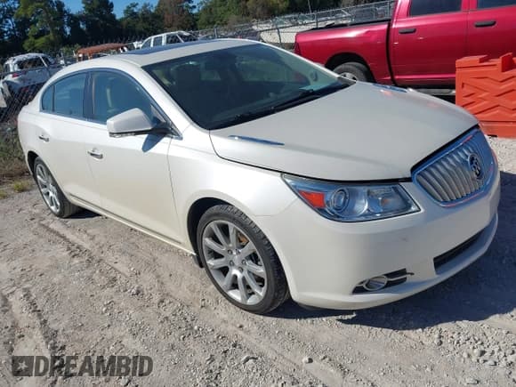 ✅ 2012 Buick LaCrosse Touring • VIN: 1G4GJ5E31CF215136 • Lot: 43526307. Wystawiony na IAAI z przebiegiem 75 249 mil. Bezpłatny archiwum sprzedaży aukcyjnych z USA i szczegółowy raport historii pojazdu na DreamBid. Zdjęcie 1.