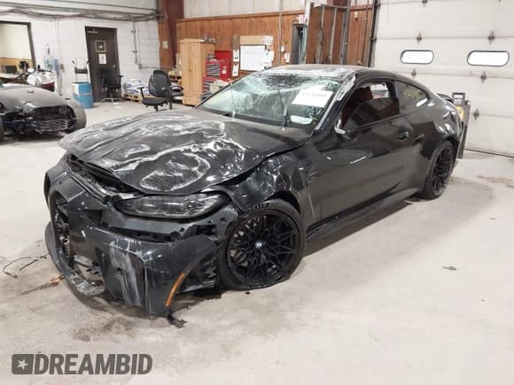 ✅ 2024 BMW M4 Competition xDrive • VIN: WBS43AZ07RCN35199 • Lot: 43642485. Listed on IAAI with 4,811 mi. Free auction sales archive from the USA and detailed vehicle history report at DreamBid. Image 23.