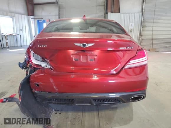 ✅ 2020 Genesis G70 3.3T • VIN: KMTG34LE0LU051663 • Lot: 54016285. Listed on Copart with 62,262 mi. Free auction sales archive from the USA and detailed vehicle history report at DreamBid. Image 6.