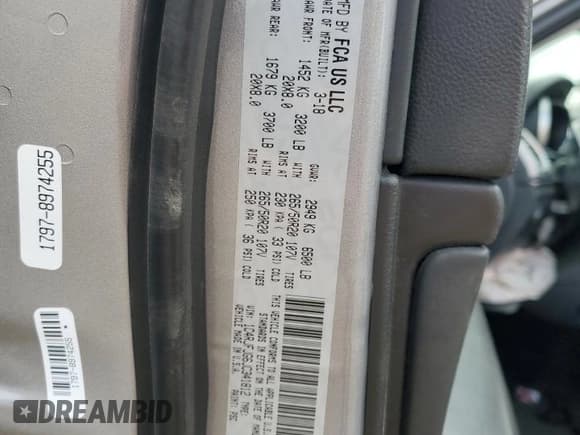 ✅ 2018 Jeep Grand Cherokee Summit • VIN: 1C4RJFJG6JC341812 • Lot: 56237415. Listed on Copart with 68,555 mi. Free auction sales archive from the USA and detailed vehicle history report at DreamBid. Image 14.