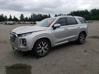 2022 Hyundai Palisade Limited z VIN KM8R54HE1NU406526, wystawiony jako Copart lot #61026945 z przebiegiem 52 583 mil mil oraz Szkoda całkowita • Salvage title. Historia ofert i sprzedaży dostępna na DreamBid. Obrazek 1.
