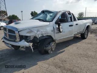 ✅ 2005 Dodge 2500 SLT • VIN: 3D7KS28C55G808379 • Lot: 69101775. Listed on Copart with Not provided. Free auction sales archive from the USA and detailed vehicle history report at DreamBid. Image 1.