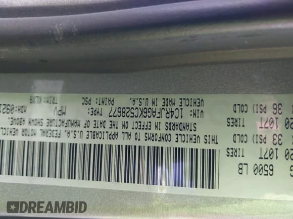 ✅ 2019 Jeep Grand Cherokee Upland • VIN: 1C4RJFAG6KC528677 • Лот: 43618943. Опубликован ранее на IAAI с пробегом 103 181 миль. Бесплатный доступ к архиву аукционных продаж из США и подробный отчёт об истории автомобиля на DreamBid. Изображение 9.