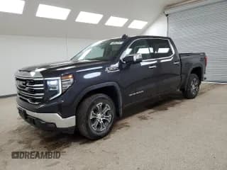 ✅ 2025 GMC Sierra 1500 SLT • VIN: 1GTUUDED4SZ288404 • Лот: 91294605. Опубликован ранее на Copart с пробегом 15 543 миль. Бесплатный доступ к архиву аукционных продаж из США и подробный отчёт об истории автомобиля на DreamBid. Изображение 1.