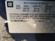 ✅ 2017 Chevrolet Malibu LS • VIN: 1G1ZB5STXHF260011 • Lot: 71177135. Listed on Copart with 97,166 mi. Free auction sales archive from the USA and detailed vehicle history report at DreamBid. Image 12.