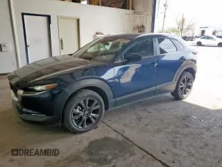 ✅ 2022 Mazda CX-30 2.5 Turbo • VIN: 3MVDMBAY6NM434688 • Lot: 71542145. Listed on Copart with 36,009 mi. Free auction sales archive from the USA and detailed vehicle history report at DreamBid. Image 1.