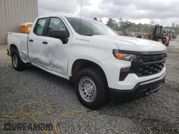 ✅ 2025 Chevrolet Silverado 1500 • VIN: 1GCRKAED1SZ221060 • Лот: 54929165. Опубликован ранее на Copart с пробегом 698 миль. Бесплатный доступ к архиву аукционных продаж из США и подробный отчёт об истории автомобиля на DreamBid. Изображение 4.