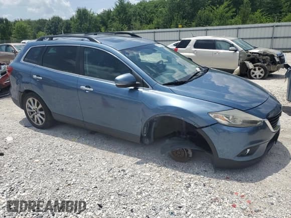 ✅ 2014 Mazda CX-9 Grand Touring • VIN: JM3TB2DV3E0427583 • Lot: 64604875. Wystawiony na Copart z przebiegiem 209 417 mil. Bezpłatny archiwum sprzedaży aukcyjnych z USA i szczegółowy raport historii pojazdu na DreamBid. Zdjęcie 4.