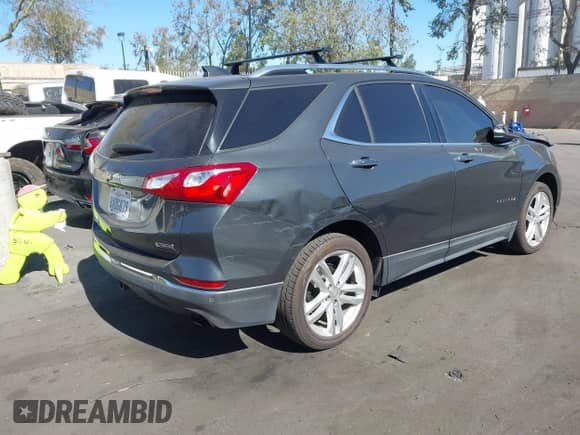 2018 Chevrolet Equinox Premier с VIN 3GNAXNEX8JS508432, выставлен на аукционе IAAI как лот 43558959 с пробегом 84 489 миль миль и . История ставок и продаж доступна на DreamBid. Изображение 4.