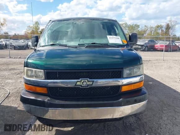 ✅ 2014 Chevrolet Express Passenger LT • VIN: 1GAZG1FG3E1173504 • Lot: 43377110. Listed on IAAI with 196,125 mi. Free auction sales archive from the USA and detailed vehicle history report at DreamBid. Image 12.