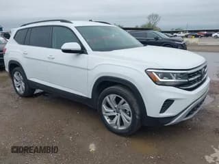 ✅ 2023 Volkswagen Atlas SE • VIN: 1V2WP2CA2PC527423 • Lot: 41929349. Listed on IAAI with 33,884 mi. Free auction sales archive from the USA and detailed vehicle history report at DreamBid. Image 1.
